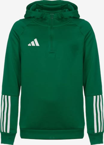 ADIDAS PERFORMANCE Athletic Sweatshirt 'Tiro 23 Competition' in Green: front