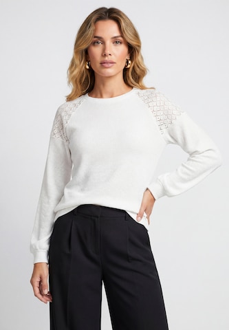 usha BLACK LABEL - Jersey en blanco: frente