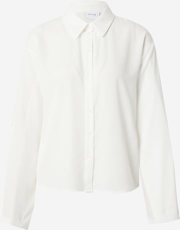 VILA Bluza | bela barva: sprednja stran