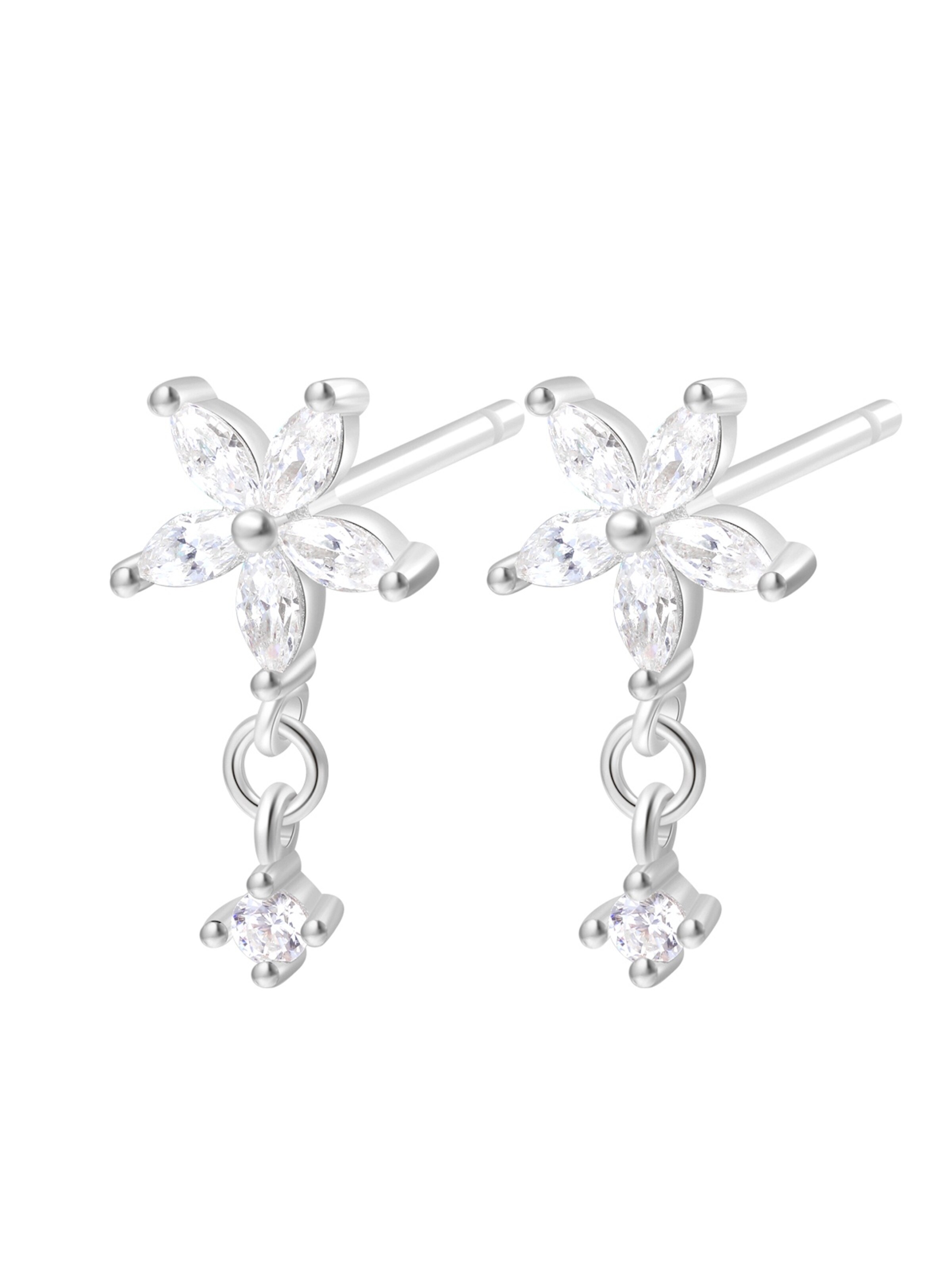 Orecchini 'Daisy Bloom' di Hey Happiness in argento