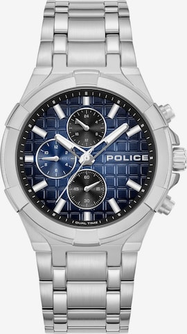 POLICE Analog watch ' Guardian ' in Silver: front