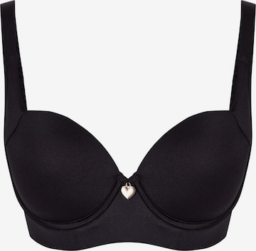Trendyol Curve Bustier Rintaliivi värissä musta: etupuoli