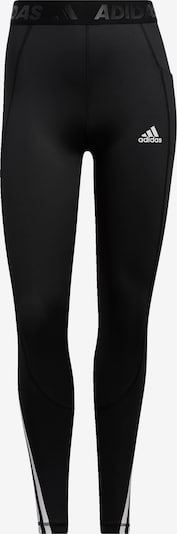 ADIDAS PERFORMANCE Workout Pants in Black / White, Item view