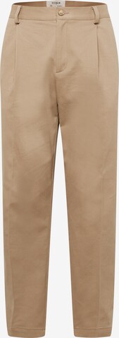 ABOUT YOU x Alvaro Soler Regular Broek 'Dante' in Beige: voorkant