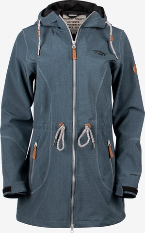 Weather Report Athletic Jacket 'LILAN W-PRO 8000' in Blue: front