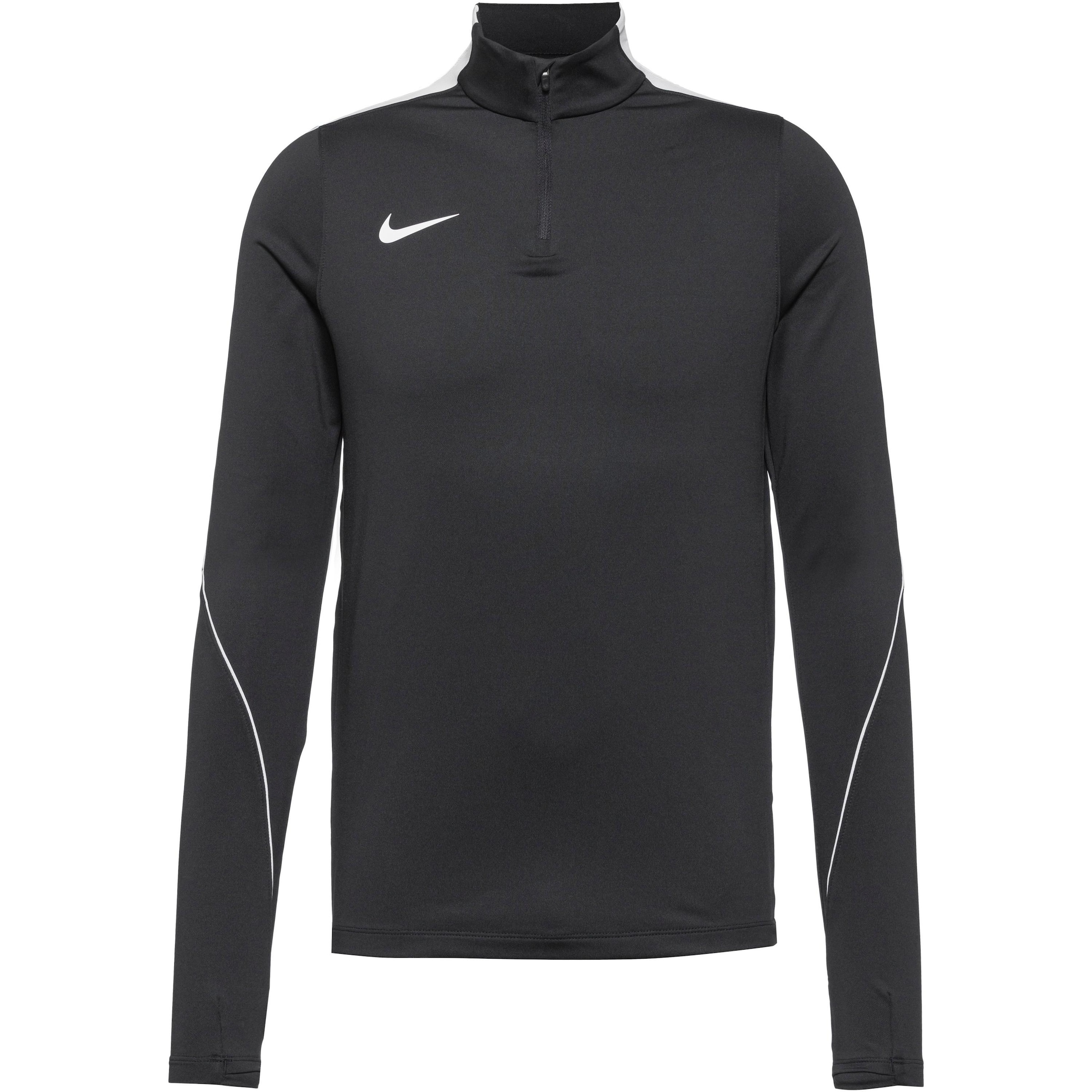 NIKE Funktionsshirt 'M NK DF STRK DRIL' in schwarz / naturweiß, Produktansicht