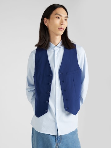 Only & Sons Gilet 'EVE' in Blauw: voorkant