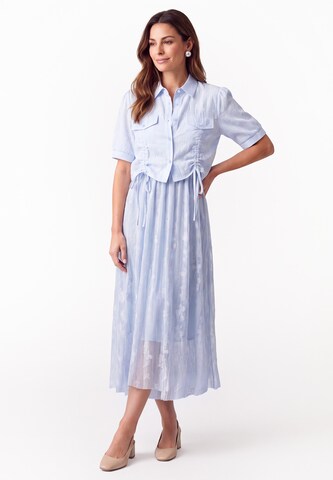 Usha - Vestido en azul