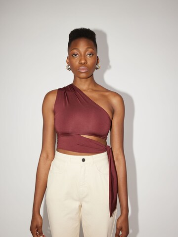 LeGer by Lena Gercke Top 'Leia' in Brown: front