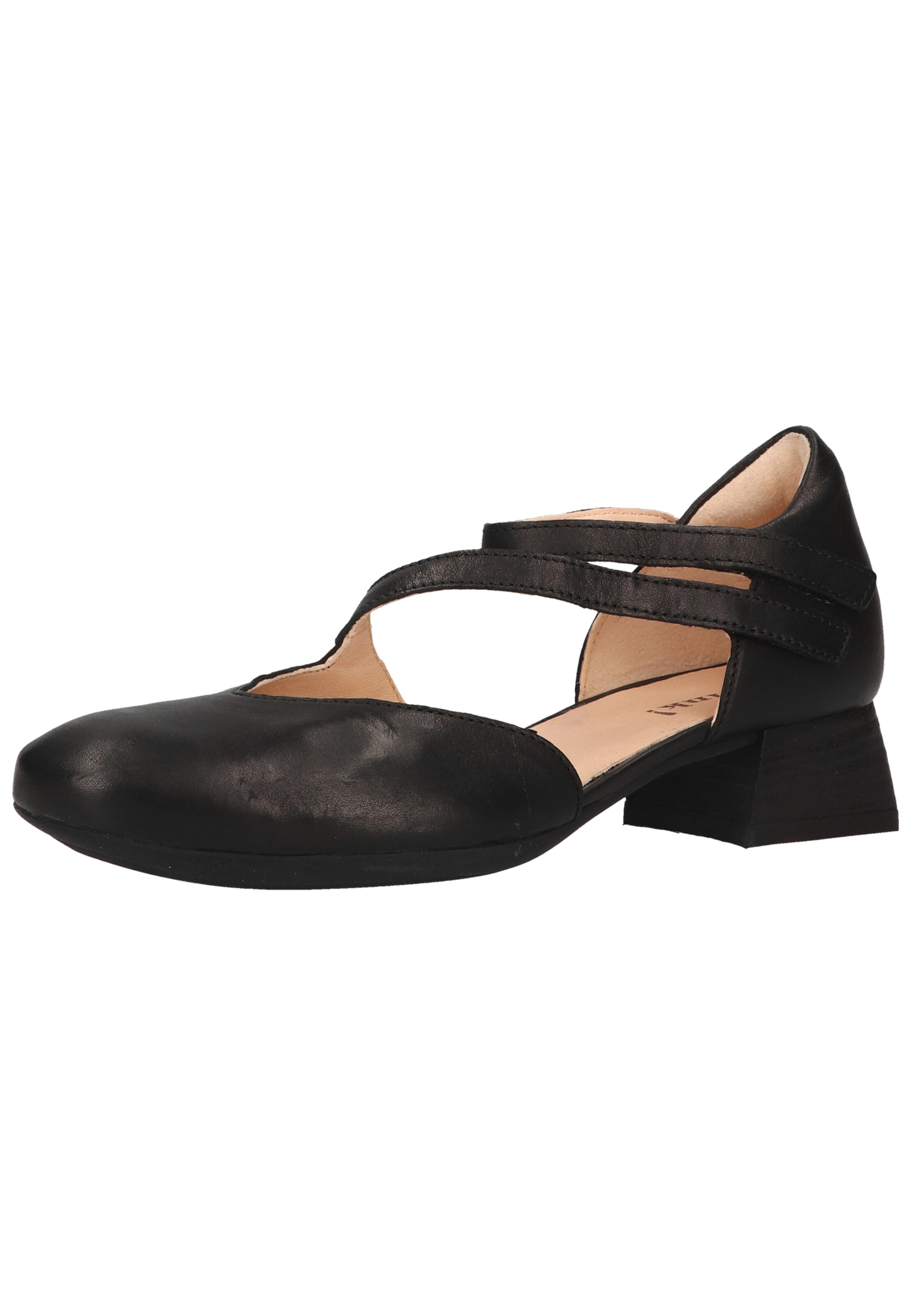 THINK! Pumps met hoge voorkant in Zwart: voorkant