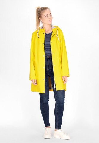 Schmuddelwedda Between-Seasons Coat in Yellow