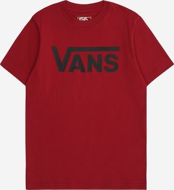 VANSRegular Fit Majica 'CLASSIC' - crvena boja: prednji dio