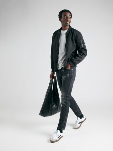 Slimfit Jeans 'U2' di Goldgarn in nero