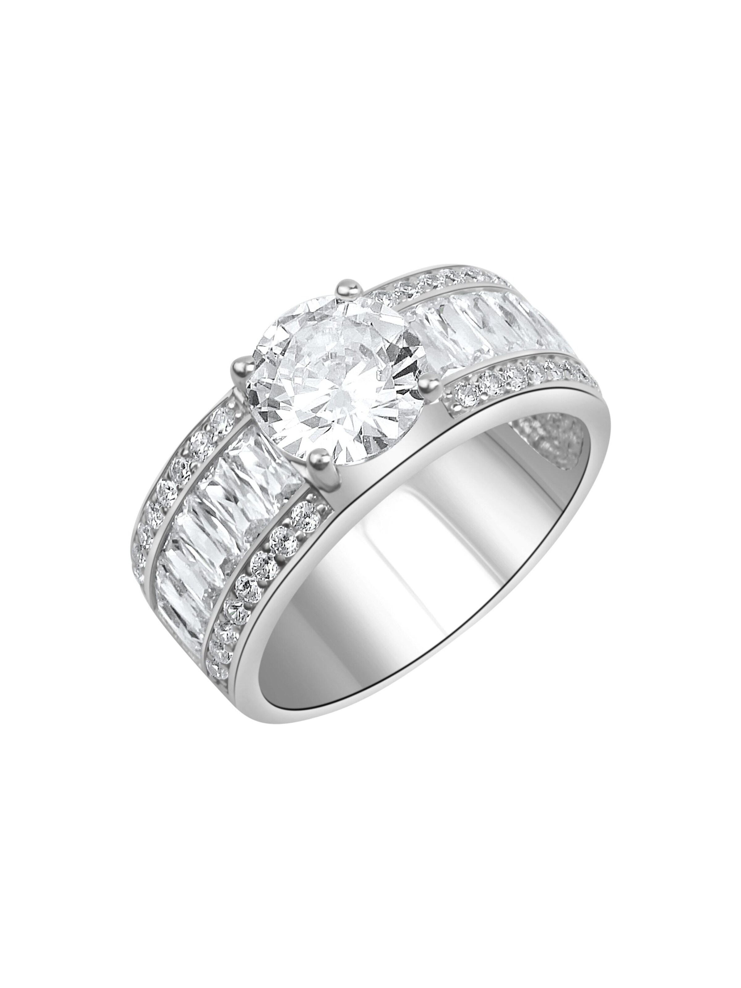 Zeeme Ring in 54 in silber, Produktansicht