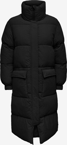 JDY Winter Coat in Black: front