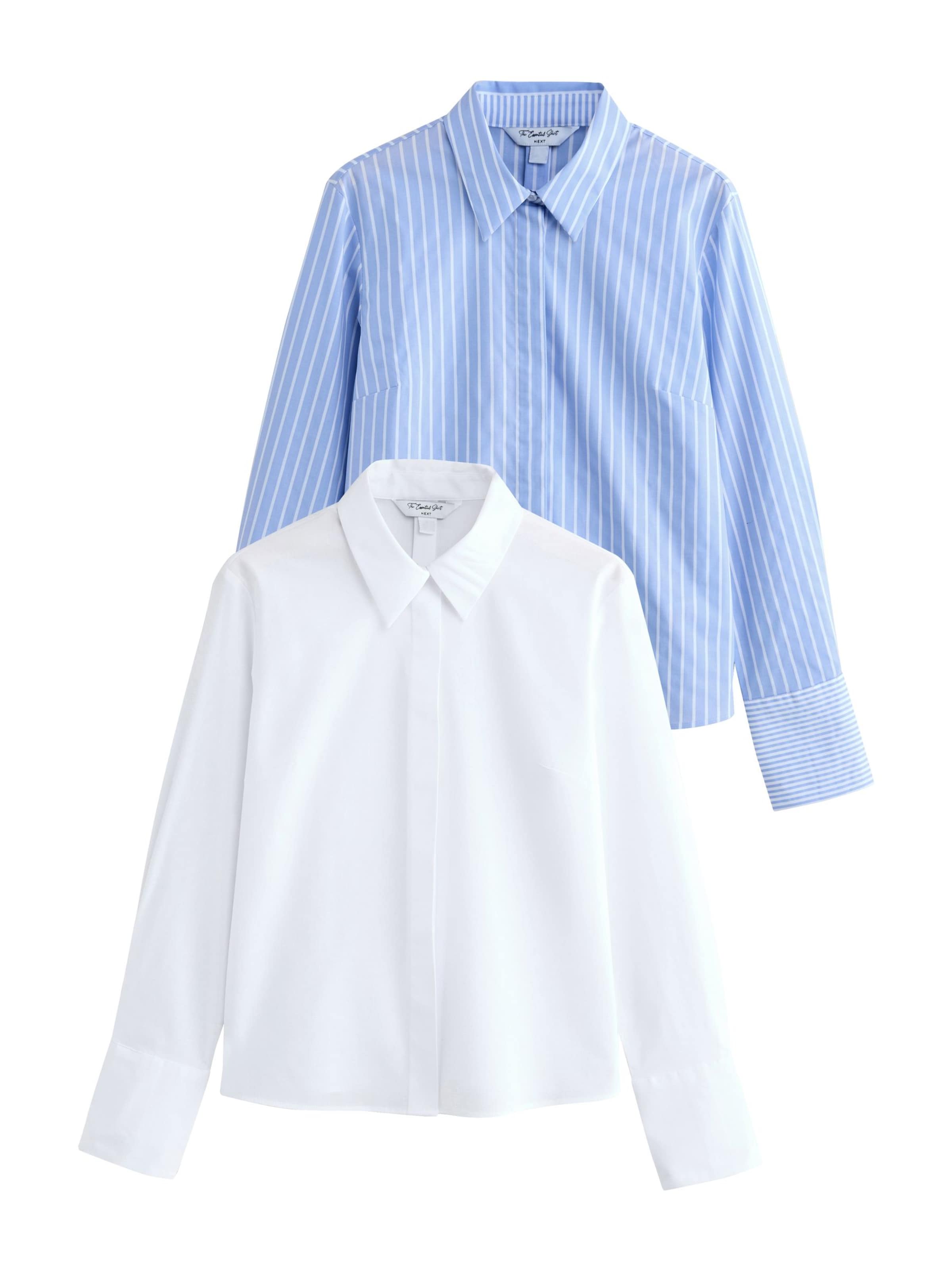 Camicia da donna 'Essential' Next di colore blu chiaro / bianco, Visualizzazione prodotti