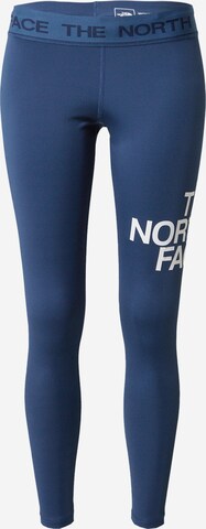 Pantaloni per outdoor 'FLEX' di THE NORTH FACE in blu: frontale