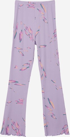 s.Oliver Flared Leggings in Lila: voorkant