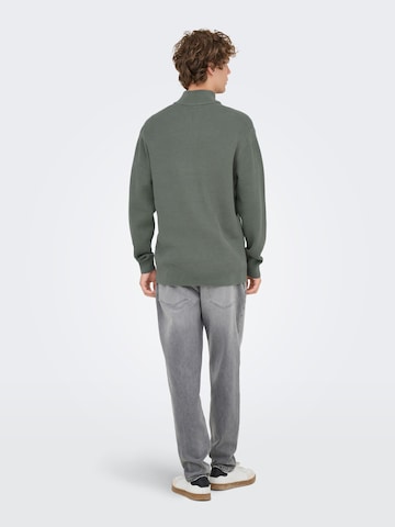 Pullover 'NSPHIL' di Only & Sons in grigio