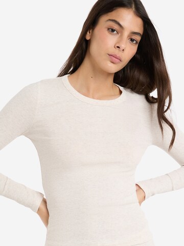 Camicia da notte 'Joani' di ETAM in beige