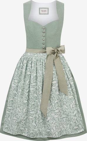 STOCKERPOINT Dirndl 'Rhianna' in Green: front