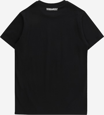 DSQUARED2 Koszulka w kolorze czarny