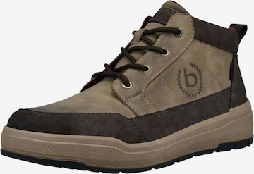 bugattiČizme na vezanje - smeđa boja: prednji dio