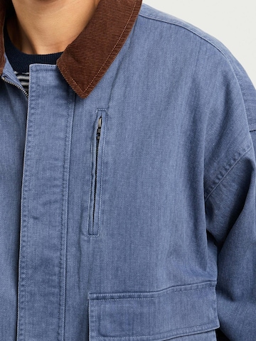 Pepe Jeans Tussenjas 'Bravent' in Blauw