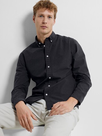 Slim fit Camicia 'Rick' di SELECTED HOMME in blu