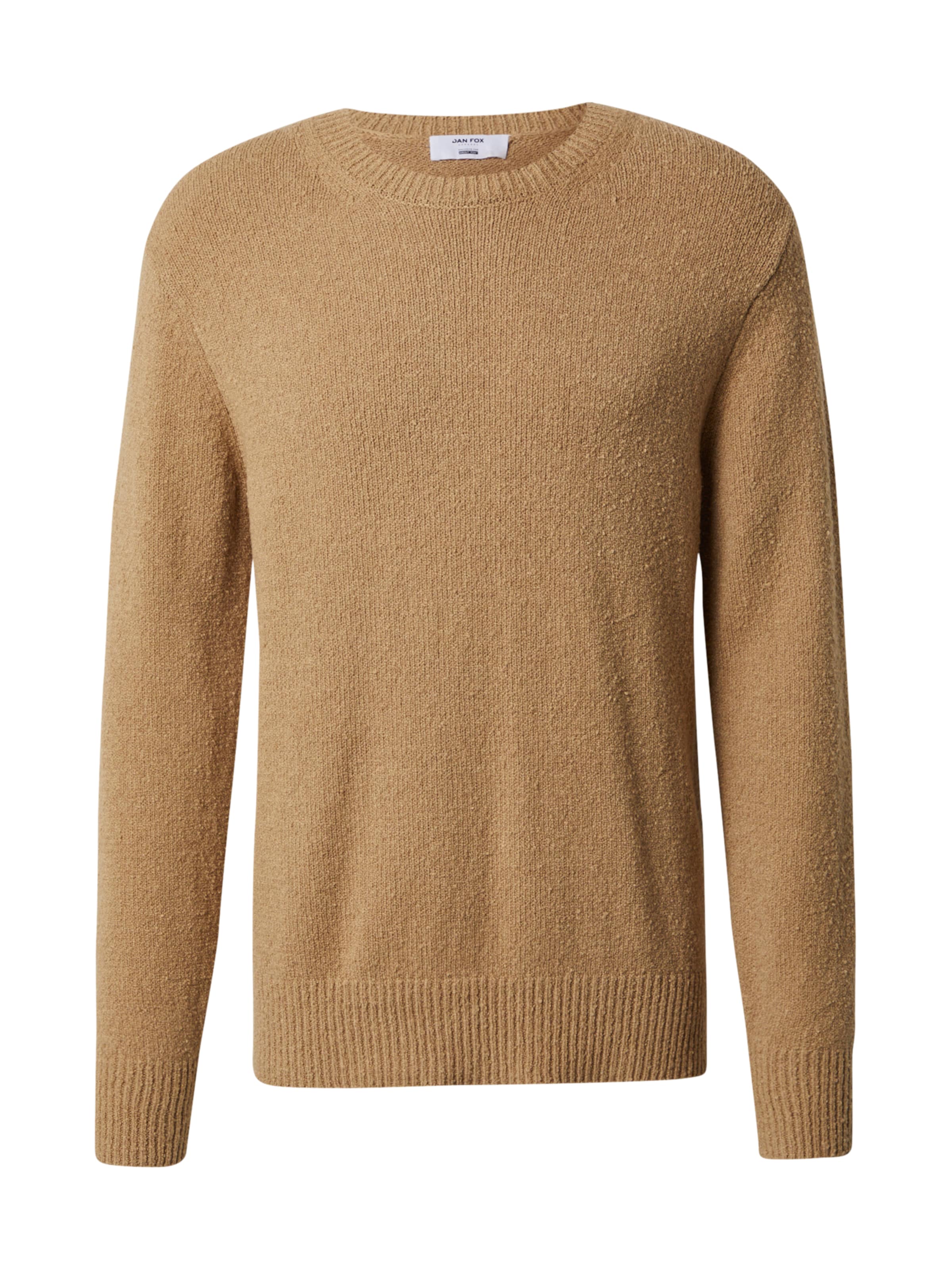 DAN FOX APPAREL Pullover 'Laurenz' in camel, Produktansicht