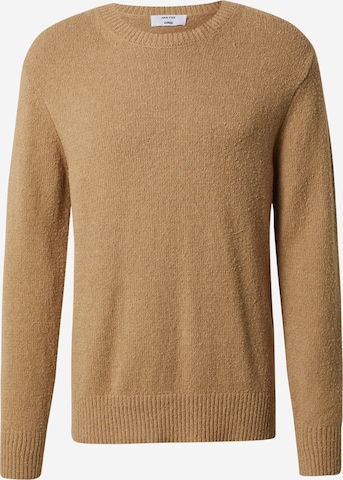 DAN FOX APPAREL - Ajuste regular Jersey 'Laurenz' en beige: frente