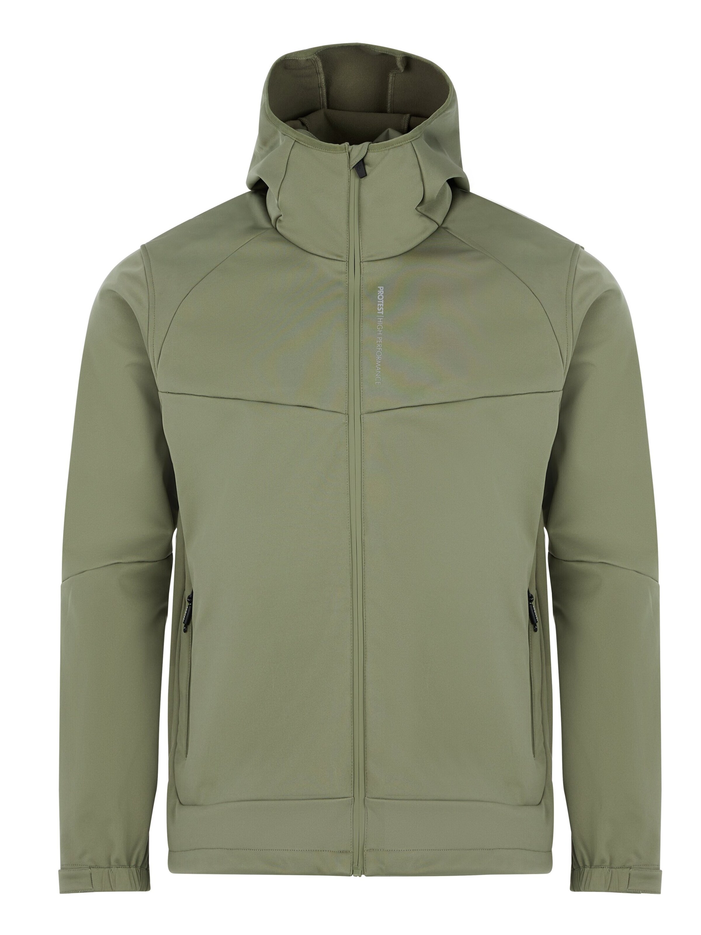 PROTEST Winterjacke 'PRTGERGETI'‌‌ in Grün: Vorderseite