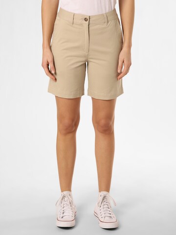 GANT Regular Chino Pants in Beige: front