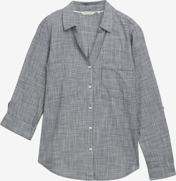 TOM TAILOR Blouse in Blue: front