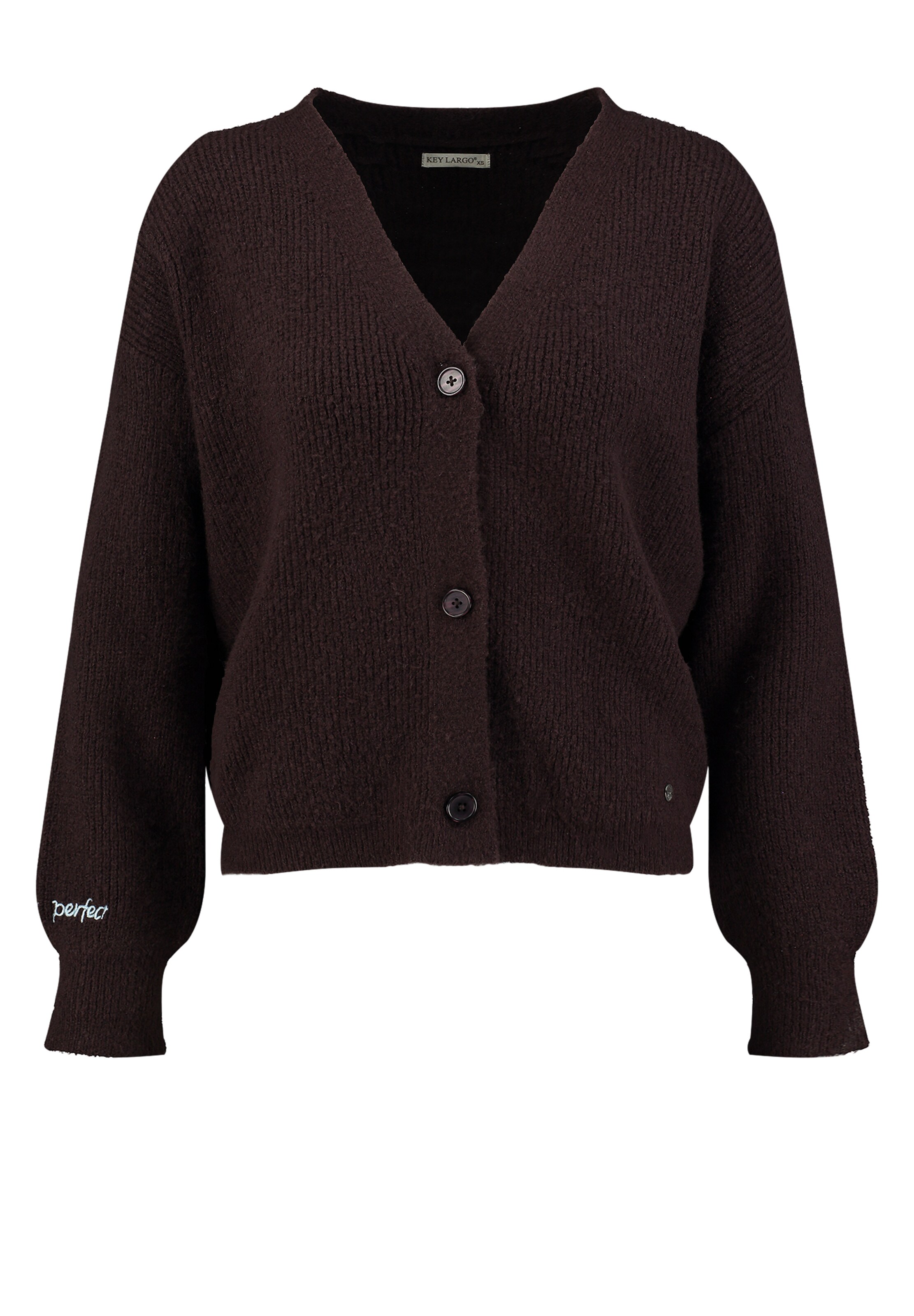 Key Largo Kofta 'Celine' i brun: framsida