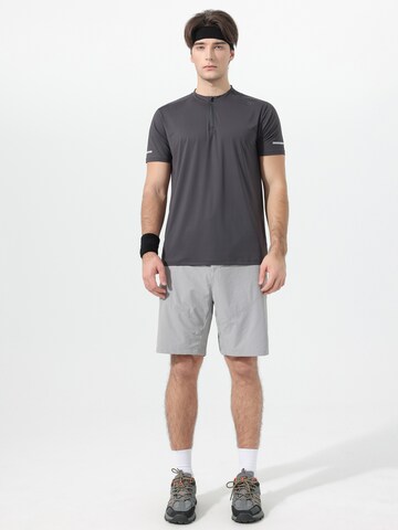 YOUTHUP Funktionsshirt 'Nachtblick'‌‌‌‌‌‌‌‌ in Grau