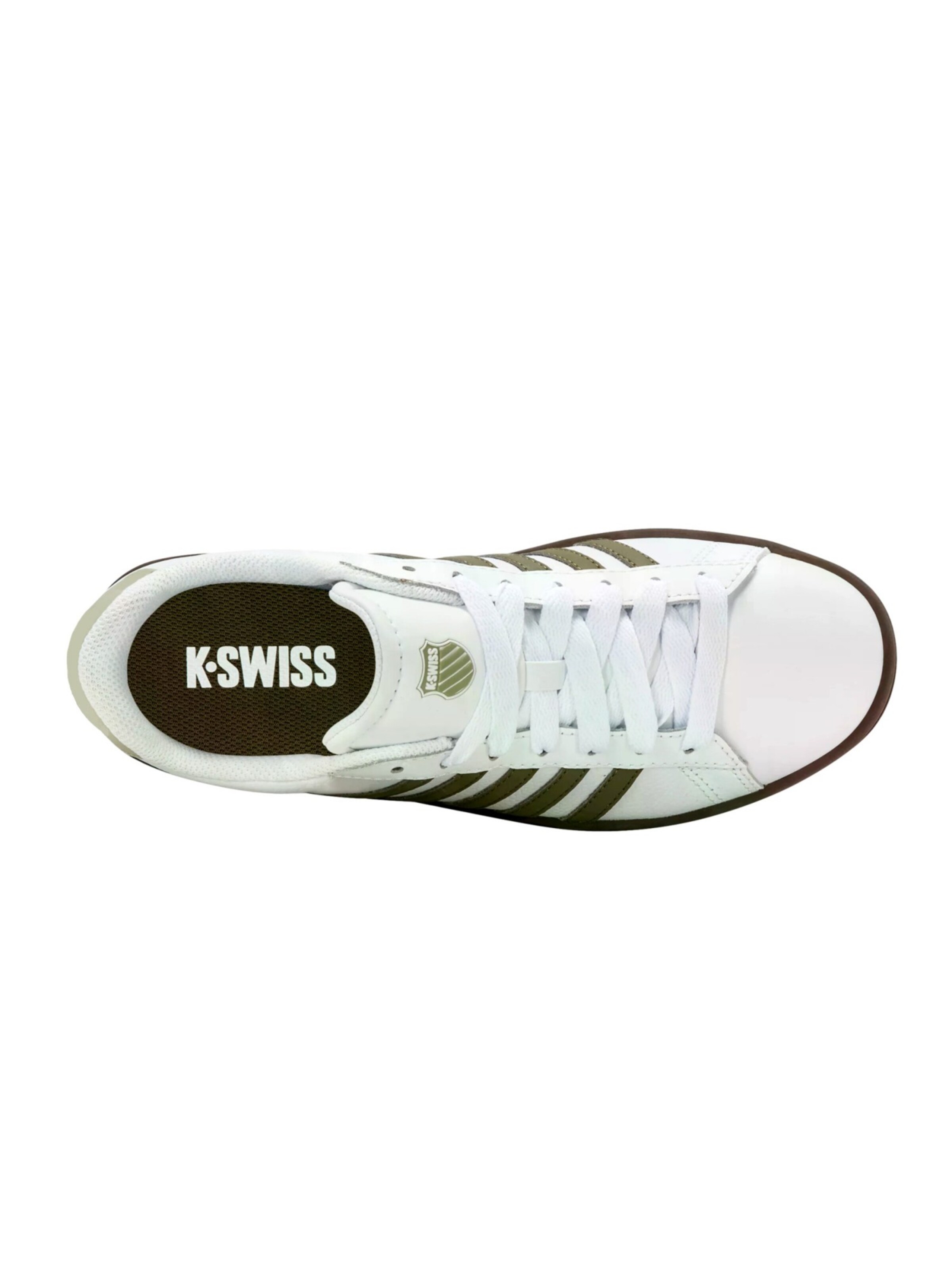 Baskets basses 'Court Tiebreak II' K-SWISS en blanc