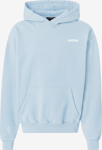 Crystal Paris Sweatshirt 'Nordic Nights' in Blue: front