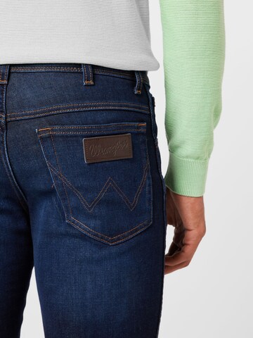 Coupe slim Jean 'TEXAS SLIM' WRANGLER en bleu