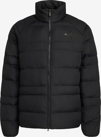 Giacca sportiva 'Essentials' di ADIDAS SPORTSWEAR in nero: frontale