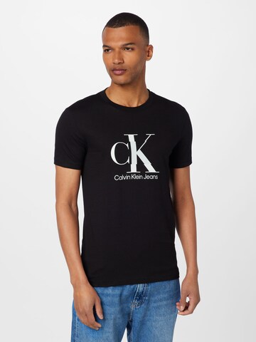 Calvin Klein Jeans Skjorte i svart: forside