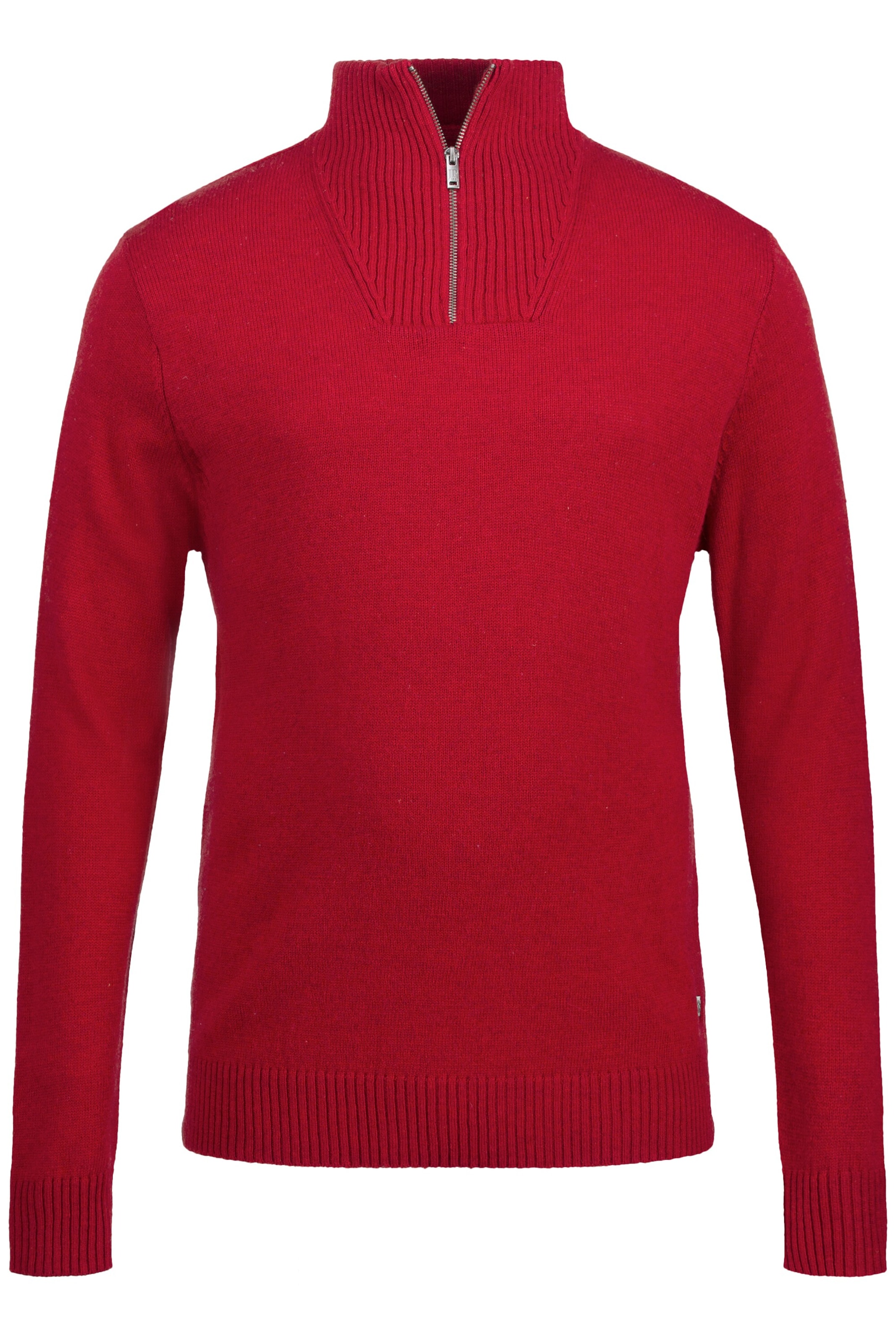 JP1880 Trui in Rood: voorkant