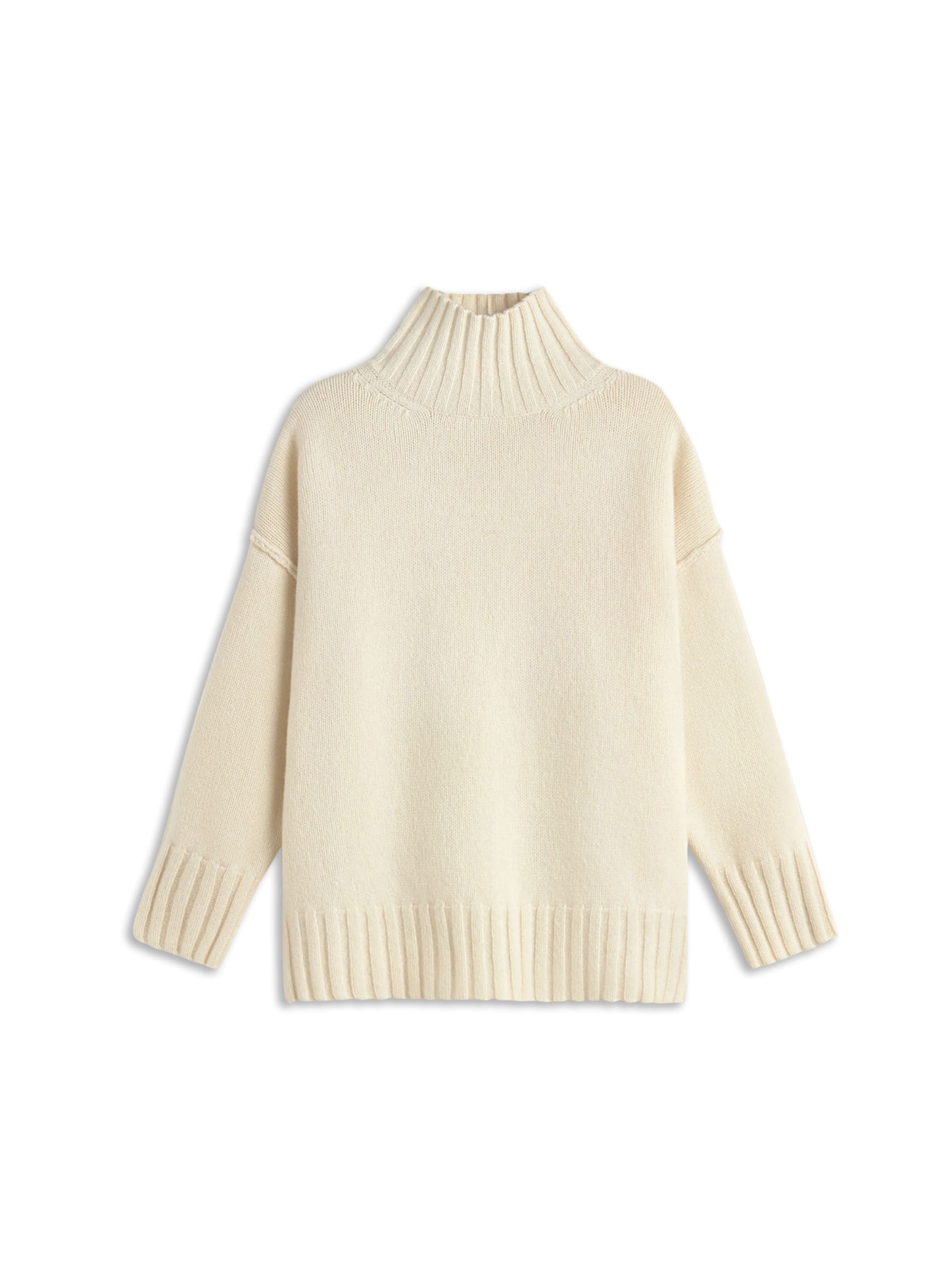 Thinking MU Trui 'Imogen' in Wit: voorkant