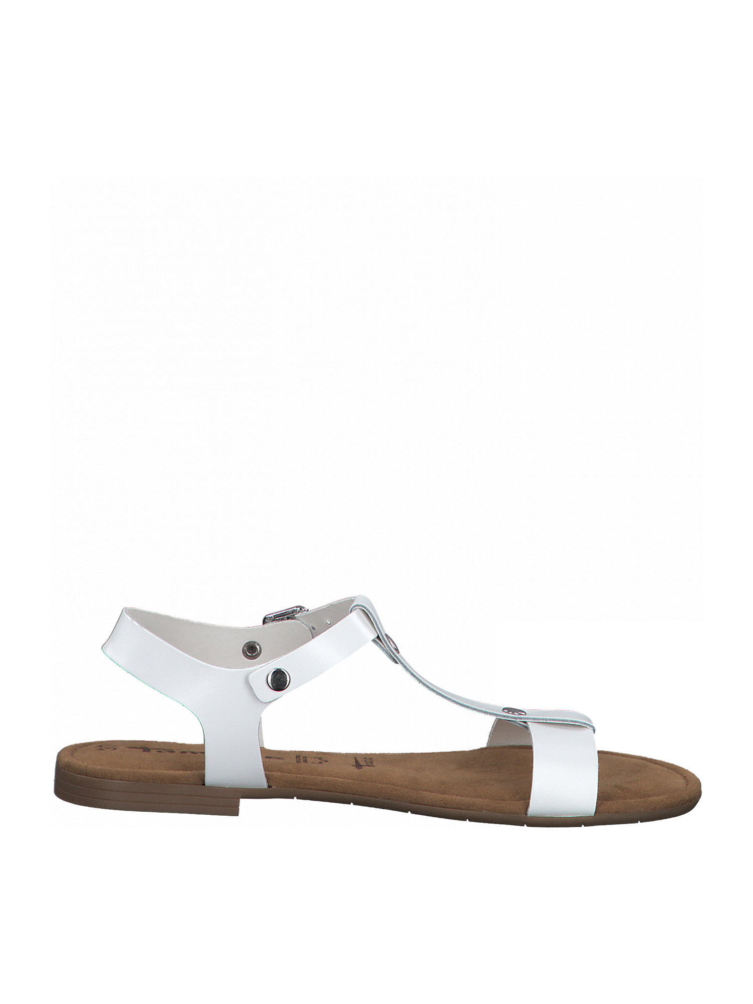 TAMARIS Sandale in Weiß 