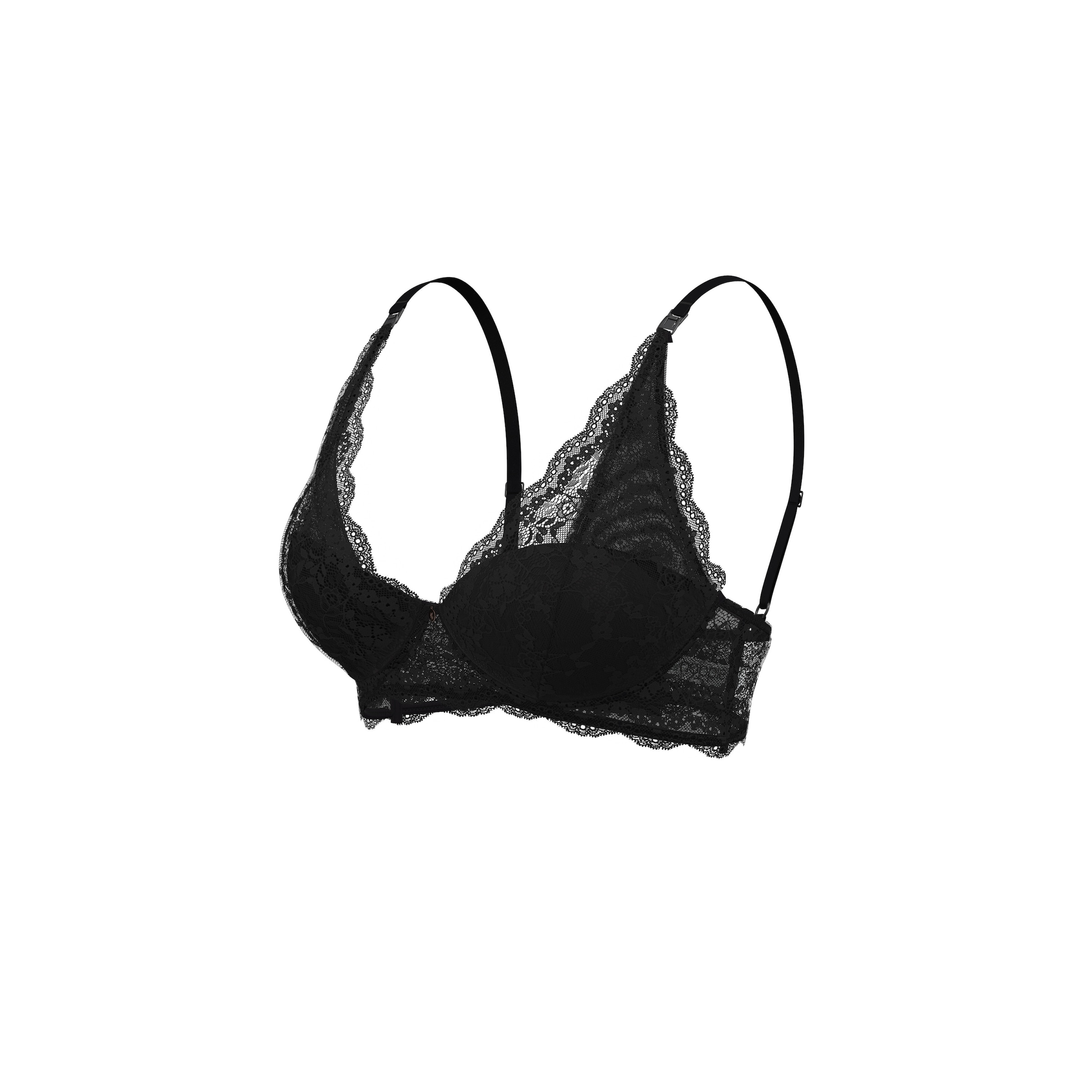 Noppies Voedingsbh in Zwart: voorkant