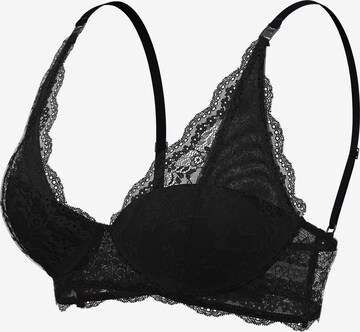 Soutien-gorge d’allaitement Noppies en noir : devant