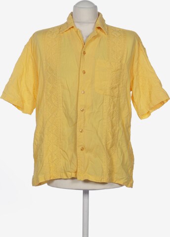 Urban Outfitters Button Up Shirt in XS in Yellow: front