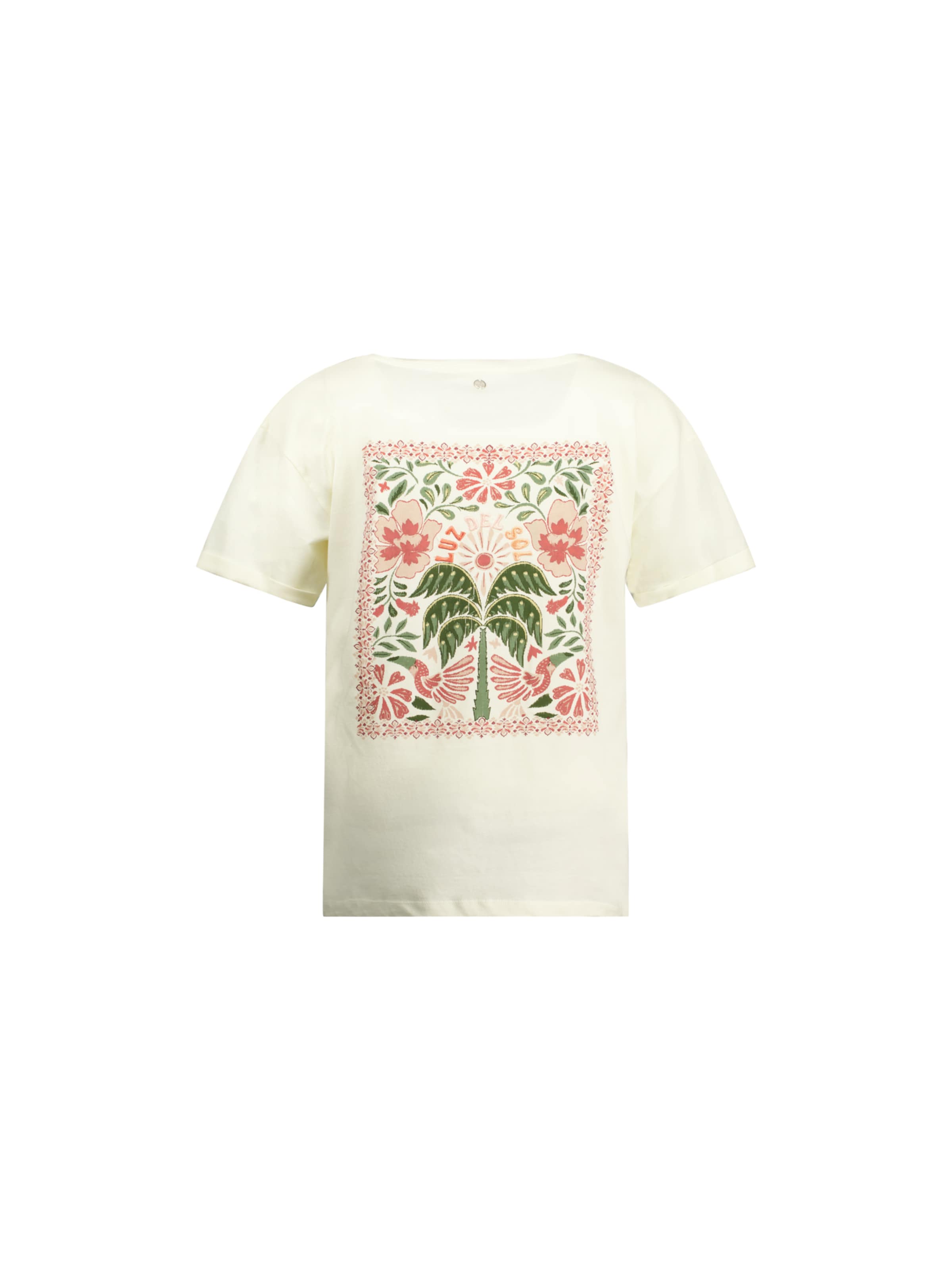 T-Shirt 'Luzia' Deeluxe en blanc