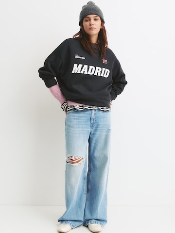 Pull&Bear Collegepaita 'MADRID' värissä harmaa