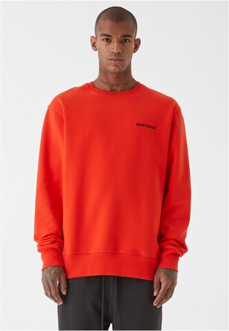 9N1M SENSE Sweatshirt in Rood: voorkant